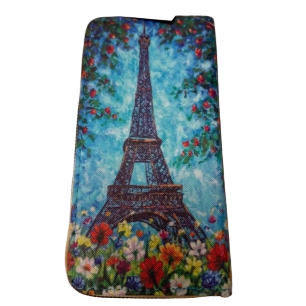 Eiffel Tower Print Women's Wallet